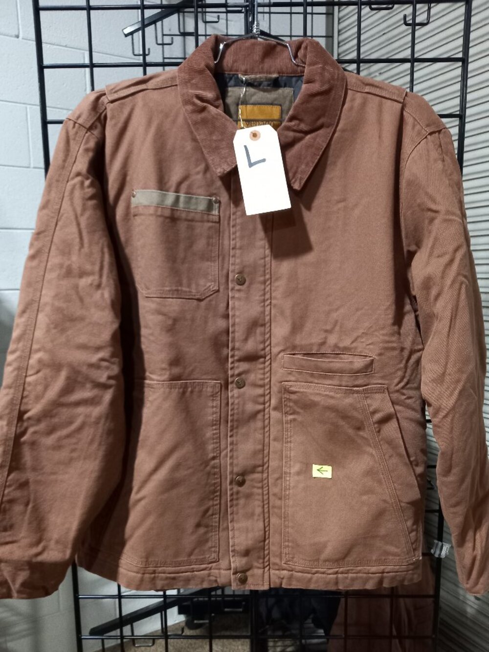 Men's Canvas Concealed Carry Jacket - Brown | Large